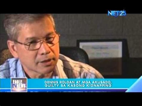 Pasig RTC sentences Dennis Roldan to life imprisonment after .